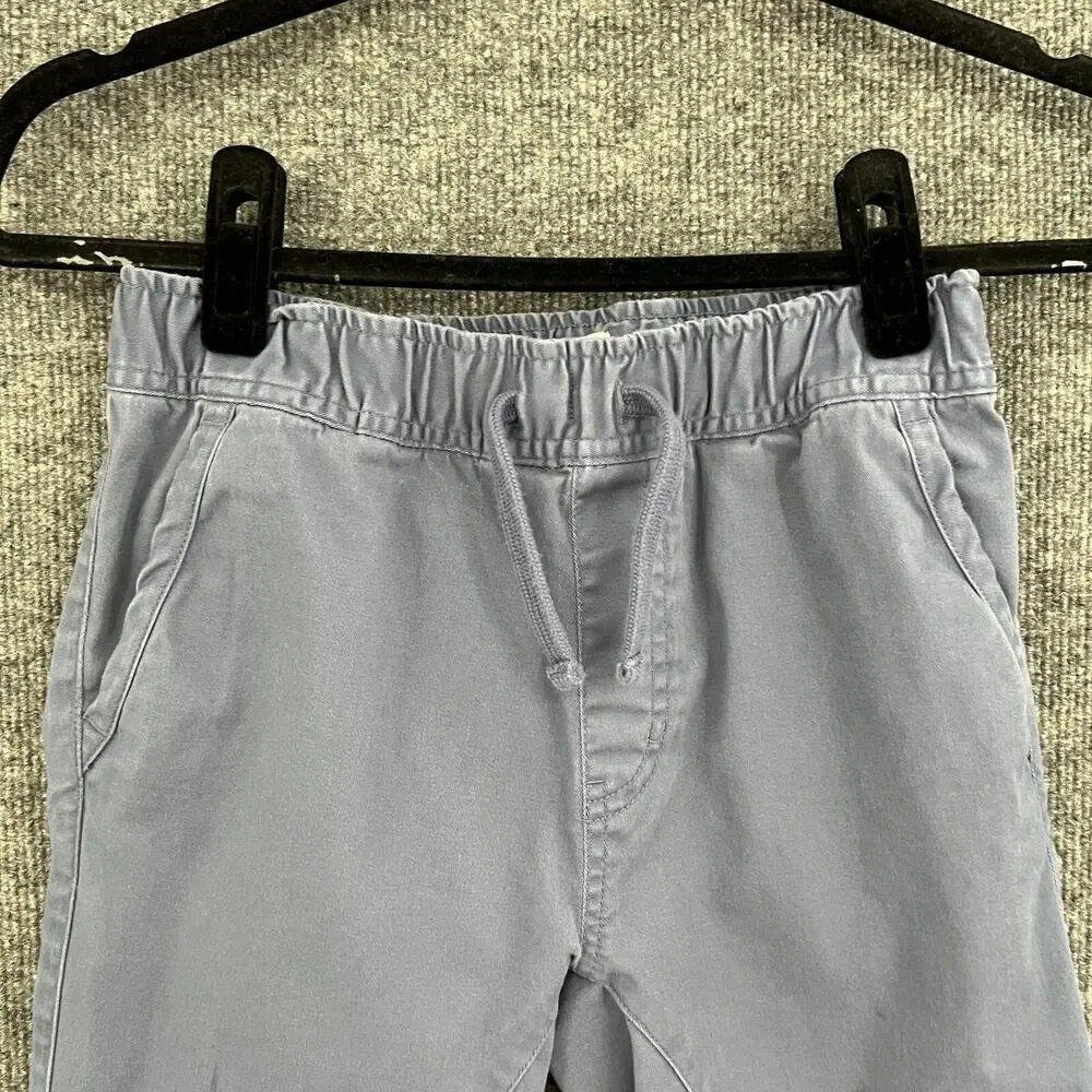Tucker + Tate Boys Chino Shorts Size 10/12 Blue Pull On Elastic Waist Bermuda